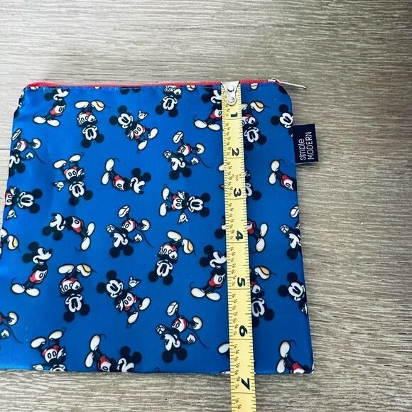 Disney Simple Modern Mickey Mouse Travel Snack Bag Zipper Pouch - Picture 2 of 3